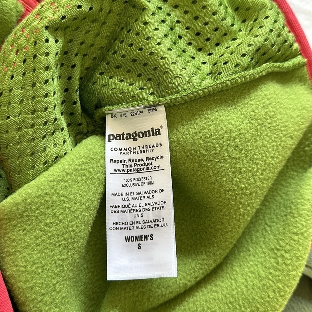 Patagonia Colorblock Fleece Jacket, S - Picture 11 of 11
